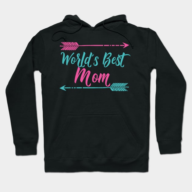 World's Best Mom Hoodie by epiclovedesigns